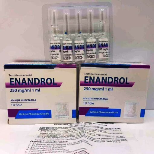 Balkan Pharma Testosterone Enanthate 250mg injection amps