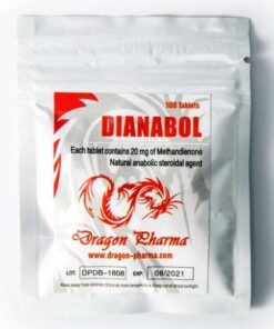 Dragon Pharma Dianabol 20mg tablets