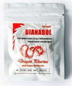 Dragon Pharma Dianabol 50mg tablets