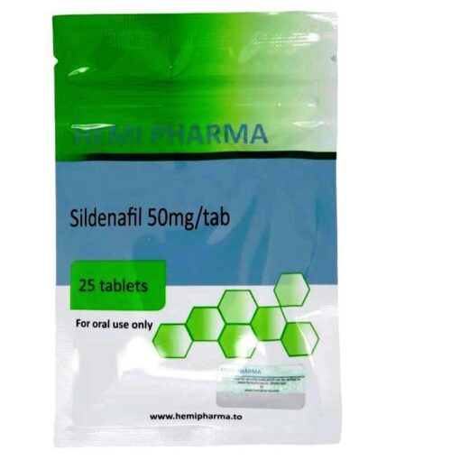 Hemi Pharma Sildenafil 50mg tablets