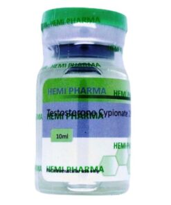 Hemi Pharma Testosterone Cypionate 200mg injection vial