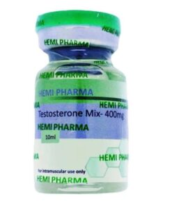 Hemi Pharma Testosterone Mix 400mg injection vial