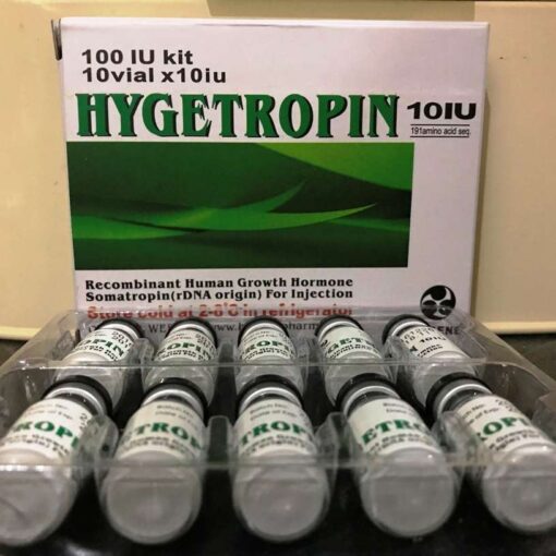 Hygetropin HGH 100iu injection kit