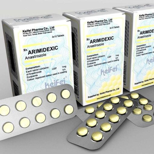 Keifei Pharma Anastrozole 1mg tablets