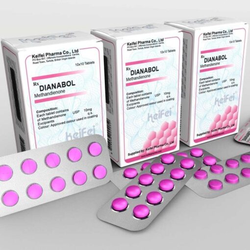 Keifei Pharma Dianabol 10mg tablets