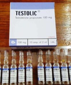 Testolic 100mg Testosterone Propionate injection amps